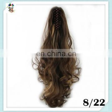 Womens Sexy Long Curly Drawstring Synthetic Hair Ponytails HPC-0199