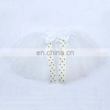 CG-TT0337 Pure white tutu baby girl skirt