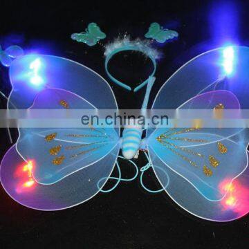 Cheap 3pieces Set Party Fairy LED Butterfly Wings FGWG-1033