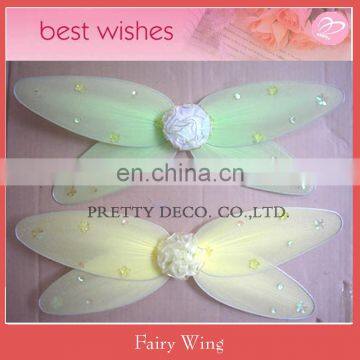 Nylon Dragonfly fairy wings kids party decoration,party customes