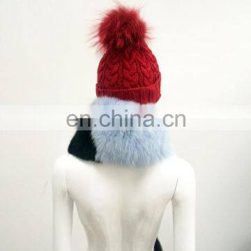 Real Natural Top Quality Women Winter Cheap Ladies Fox Fur Girl Scarf photo-6