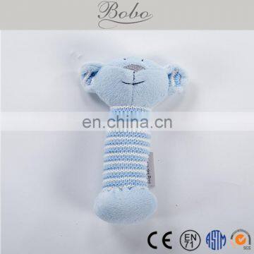 China wholesale baby plush rattle baby rattle toys plush stuffed rattle toy