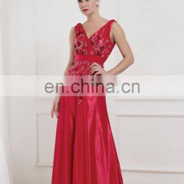 C5003 V-neck sequin emboridered low back bridal dress HOT sale