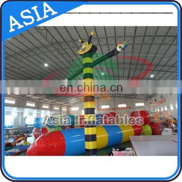 Inflatable Waving Bee Shape Tube Man, Waving Inflatable Flame Balloon