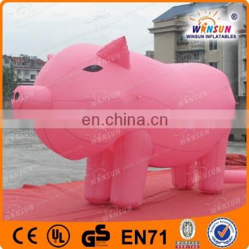 aviav pink advertising inflatable pig toys for kids