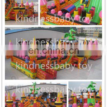 Hot Sale Amusement Park Kids Inflatable Park , Inflatable Fun City , Inflatable Park photo-2