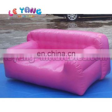 Pink Air Filled Inflatable Sofa Furniture equipment for Party