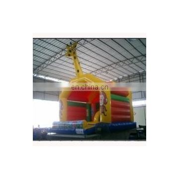 Inflatable giraffe bouncer house/bouncer Castle/Inflatable Jumper slide/moonwalk/playground/amusement park/inflatable Game/toy