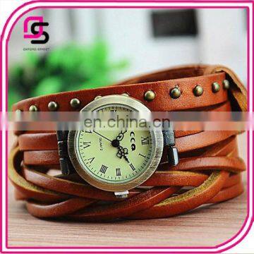 2014 Yiwu Wholesale Leather Watch Straps Wholesale