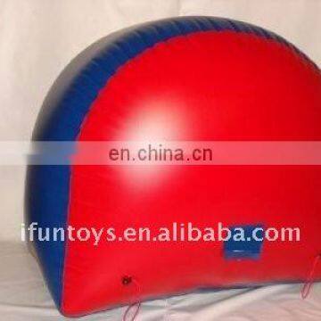 Half moon inflatable paintball/bunker