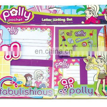 DIY children pocket letter writing set