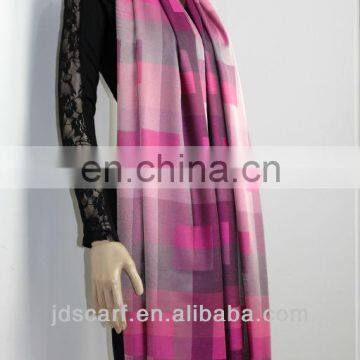 plum mix color 70% viscose 30% silky polyester silk online scarves