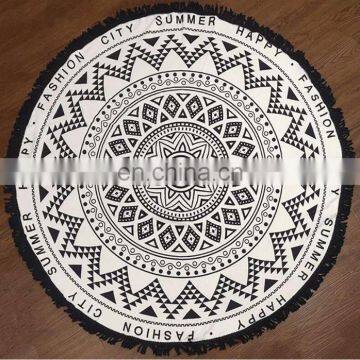 Wholesale Cheap Reactive Printing Velour Custom Beach Towels photo-5