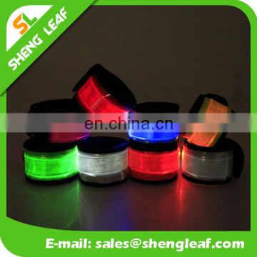 braided silicone bracelets led running bracelet led armband for night