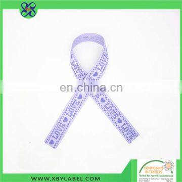 Decorative Cheap character printed grosgrain ribbon