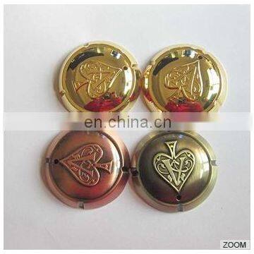 Dongguan Brass Die Casting Clothing Brass Decorate Clothing Jewelry