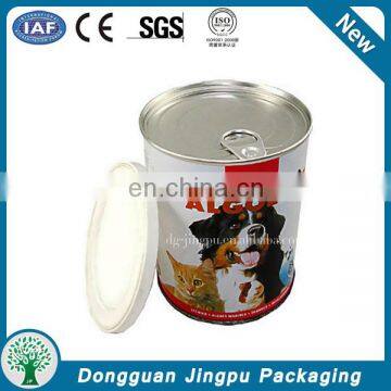 Custom Empty Dog Food Tin Cans