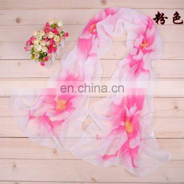 New Fashion Lady Soft Chiffon Scarf Wrap Shawl Stole Scarves Wholesale photo-4
