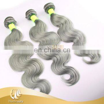 HotBeauty Hair New Arrives Body Wave 12"-26" 7A Grey Hair