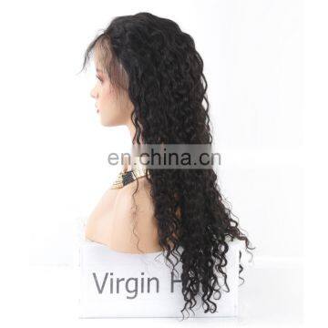 Curly Wig for Black Women Human Hair Full Lace Wig photo-5