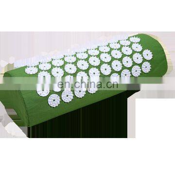 High Quality Plastic Spike 100% Cotton Back Pain Relief Acupressure Pillow photo-3
