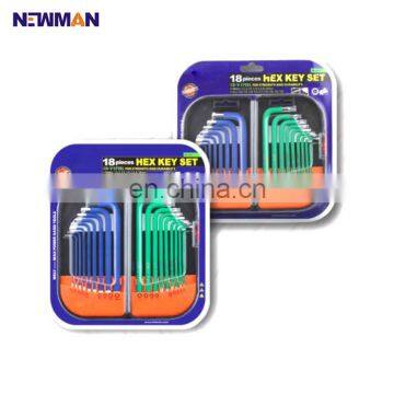 Fast Reply Hex Wrench, 18pcs Combo Hex Key Set