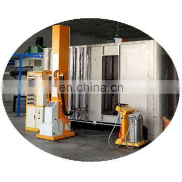 Automatic powder coating booth for aluminium profiles 13