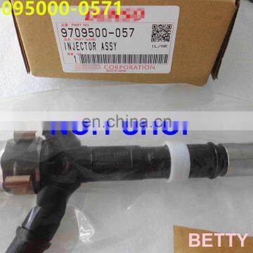 Original injector or common rail fuel injector 095000-0571 095000-057# for Avensis 23670-27030