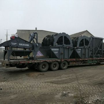 Mobile Sand Washing machine on vehicle