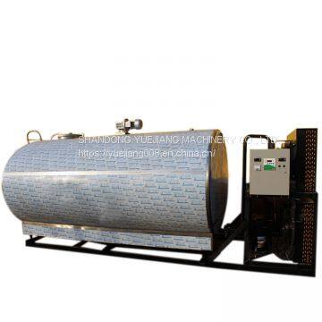 hot best sale industrial bulk refrigerated small vertical milk cooling tank price