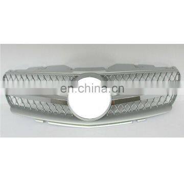 Chrome Grille Grill Fit For Mercedes Benz R230 SL-Class SL500 SL600 03-06