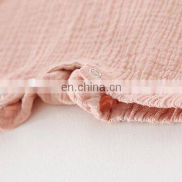 Lovely Whosale Newborn Baby Clothes Summer Linen Baby Clothes Romper photo-5