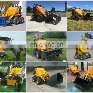 Hysoon Garden Equipment Hy380 Snow Blower Front Skid- Steer Loader Skid Steer Loader photo-3