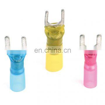 Hampool 2019 New Rohs Wire Joiner Motor Heat Shrink Insulated Fork Terminal photo-4