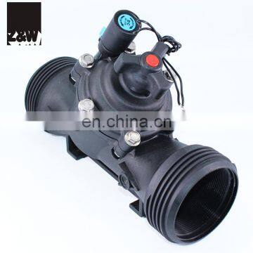 DN80 PLASTIC SOLENOID VALVE FOR IRRIGATION 3 INCH FLOW CONTROL HYDRAULIC PILOT BSP FEMAIE THREAD FLANGE CONNECTION