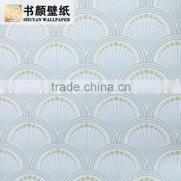 Customized High-grade Pure Paper Neoclassical Background Shop for TV Living Room Sofa Study Environmental Ventilation -3d Wall