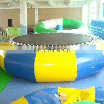 Outdoor inflatable pool toys water trampoline for kids and adults