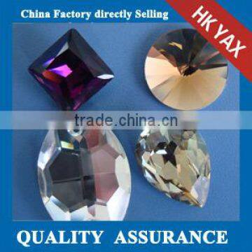 China Highest quality colorful sew on rhinestones ; point back sew on crystal rhinestones;sew on rhinestones factory