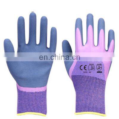15 Gauge Nylon Polyester Fully Foam Nitrile Coated Safety Gloves photo-2