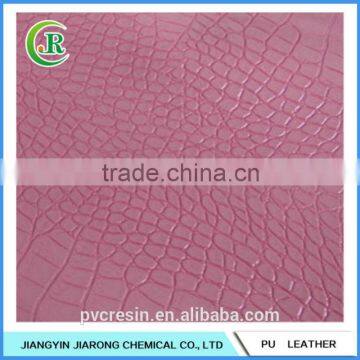 Hot Sale Snake Effect PU Leather for Handbags photo-2