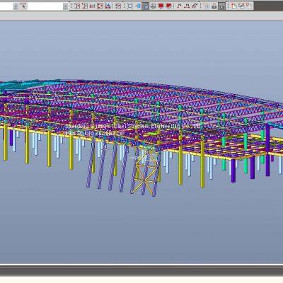 Steel Structure Space Frame Coal Storage Grid Steel Structure Airport photo-3