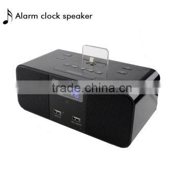 time Alarm Clock Support TF Card USB disk FM LCD Digital Screen Aux-in NFC APP control