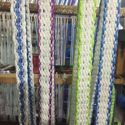 Factory Direct Sale Multicolor Mixed Microfiber Mop Yarn Blue and White Mop Yarn photo-5