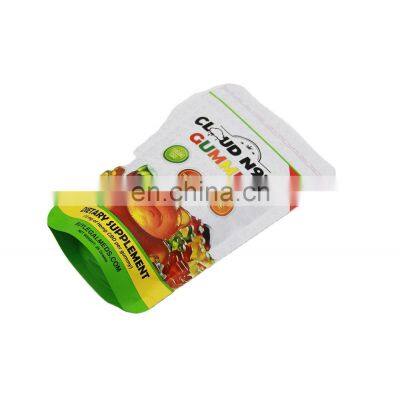 Edible gummies/powder/seeds/candies packaging custom smell proof mylar bags