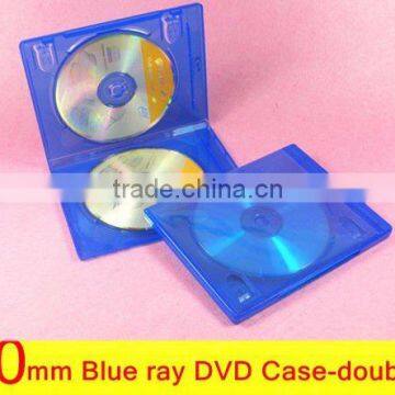 10mm double blue ray dvd case