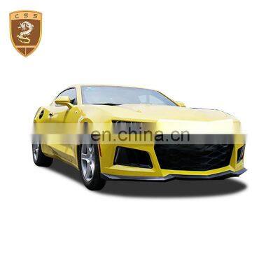 Hot Sale PP Material Zl1 Style Front Bumper Rear Lip Body Kit For Chevrolet Camaro