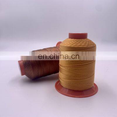 China Factory Hot Selling Cheap Price Nylon 6 Nylon 66 Bonded Sewing Thread Tex70 Bonded Thread 3280yd photo-3