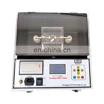 100KV Automatic Transformer Oil Dielectric Strength Tester Oil BDV Tester