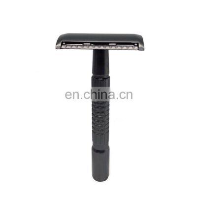 High Quality Metal Long Handed Double Edge Razor Stainless Steel Gents Safty Razor photo-2