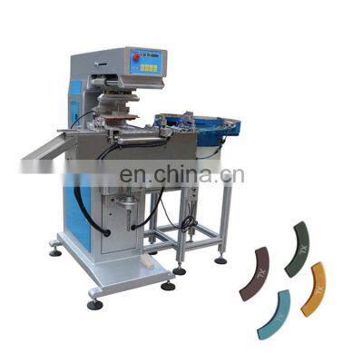 Automatic tampon printer cloth hangers bottle caps sizers pad printing machine